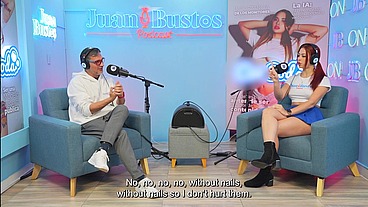 Colombian Loren Late goes 100% FUCK MACHINE and has 7 orgasms on JuanBustosPodcast