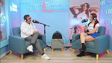 Colombian Loren Late goes 100% FUCK MACHINE and has 7 orgasms on JuanBustosPodcast