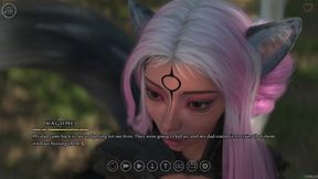 The Seven Realms 65 - Atlas Fucks Kagome From Behind After Handjob