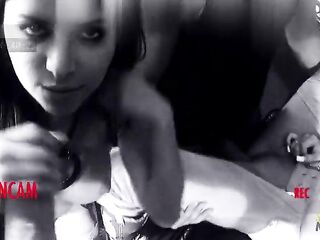 This blond mother i'd like to fuck loves to costume up in her cowgirl uniform and screw on leather furniture. This time, this babe's joined by her excited brunette hair girlfriend. They bang 2 boys and then get facialized hard.