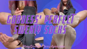 Goddess' Perfect Sweaty Socks
