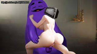Grimace X Tv Woman Skibidi Toilet Porn hentai