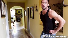 ”Dana Dearmond all horned up when sexy Johnny Castle is around”