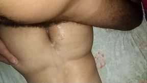 Fudendo e gozando 2 vezes no cuz&atilde_o do rabudo