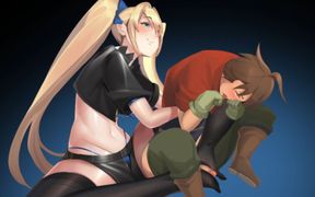 Trapped by a Friend with the Biggest Tits in the Tower of Trample