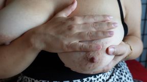 Step-Mommy's Engorged Tits