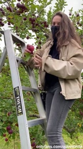 Busty brunette Quinn Finite flashes in public (Compilation)