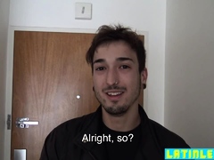 Straight punk stays at the latinos room and fucked anal