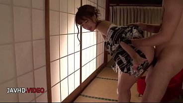Steamy Asian MILF takes a deepthroat blowjob