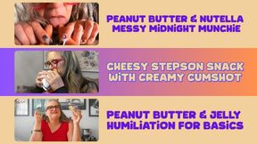 Between My Bread: A Sandwich Vore Trilogy of Shrunken Submission, Creamy Condiments and Gooey Giantess Femdom POV wmv version