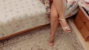 Amateur Blonde Mature Wife Foot Fetish