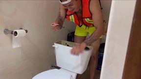 plomero ensena a joven caliente como se folla en mexico