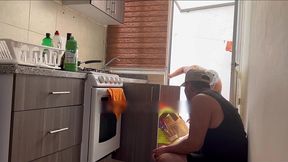 plomero ensena a joven caliente como se folla en mexico