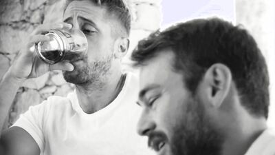 Wesley Woods & Max Adonis screw in black and white video