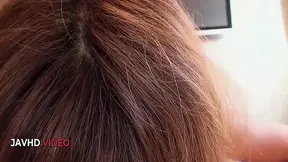 Intense Asian babe Chichi shows her incredible slurping talents that drive men wild