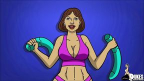 A Brotha fucks 3 big booty Arab milfs