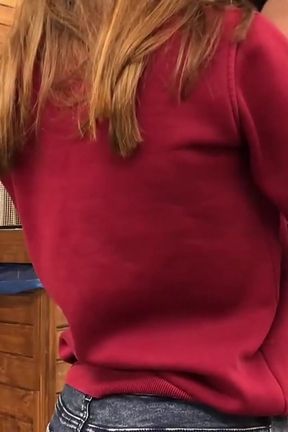 Risky Blowjob - 18yo Girl Sucks Her Friend's Cock at Work