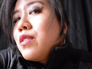 Female-dominator Mara's Captured Spy Breath Play Roleplay