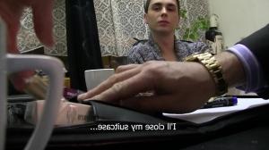 slutty amateur Czech banged hard for cash