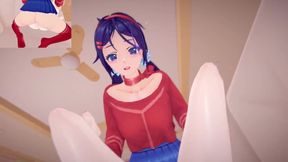 Futa Miside r34 destroys girl POV raw fuck