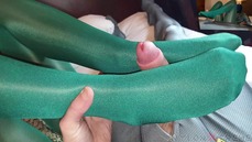 204 POV Footjob nylon for Nora Fox