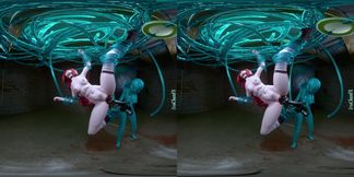 ZZZ yuzuha impaled by slimechan's new toy VR