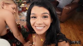 BF Gets A Threesome Orgy Christmas Gift From His GF 2 - Share My BF