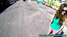 Point of view amateur jizz throat