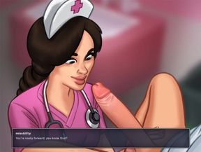 Summertime Saga - Cookie Jar - All Sex Scenes Only - Nurse #1 Part 36