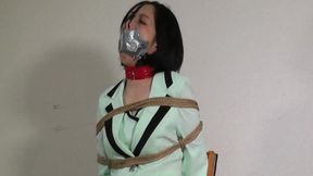 KR1-4 Pretty Japanese MILF Tamami Bound and Gagged First Time FULL (WMV)