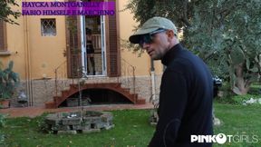 Haycka Fucks The Gardener And Gets Fucked In The Ass By Her Boyf With Haycka Montoanelly