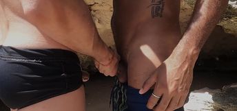 Cancun outdoor fuck with a supposedly straight guy