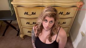 stepMom gets stuck - Taboo POV Facial