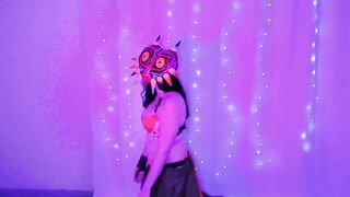 Zelda Majoras mask contemporary tribal bellydance