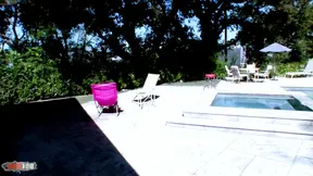 Sweet big-titted actress Allaura gets double penetrated by huge black cocks in an intense interracia