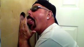 ”Married & Hung Latino At The Gloryhole”