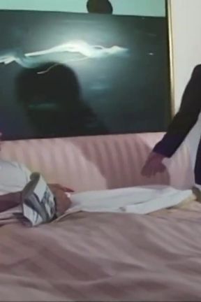 Fishnet transgender pounded in her ass