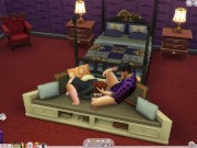 Tarrabyte Plays - The sims 4 - Footjob, Blowjob, fuckin!