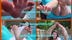 Constances Feet Pool Side mp4
