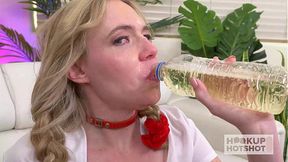 Extreme Anal&#x1F44C; Pukefest with Hot Blonde Bimbo Rebel Rhyder