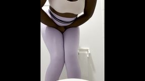 How Long Can I Hold It While Looking At The Toilet Part 11: Horny Holding And Wetting