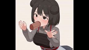 Tank-girl chi-nu gets a big load - Daebom porn animation