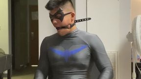 Nightwing in a chair tie 2