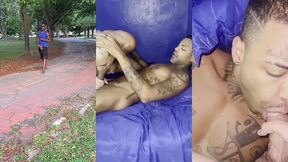 pegacao gostosa no mato / hot make-out session in the woods