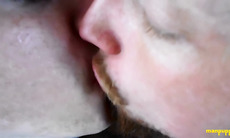 ManPuppy: Leo Blues Legendary Hot Kisses Melts Tattooed JC Dickerson