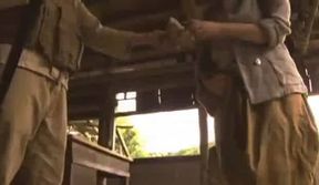 Japanese Woman fucked by Soldiers