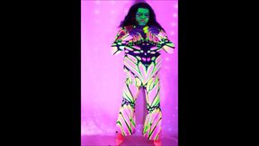 Big Boobs Blacklights and Balloons Two