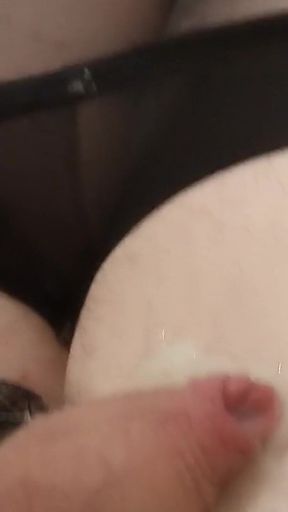 Watch Butt-plugged Sissy's Amazing Cumshot