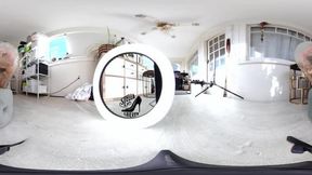 Sandal Insole Footslaves- Shrinking my room mates - VR MP4