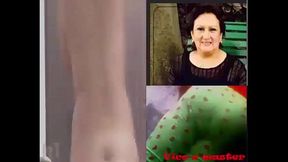 Espiando a mi tia de culo sabroso